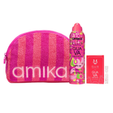 amika x Ellis Brooklyn limited-edition perk up GUAVA GRANITA dry shampoo bundle set
