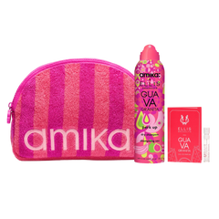 amika x Ellis Brooklyn limited-edition perk up GUAVA GRANITA dry shampoo bundle set