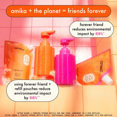 the kure strength repair conditioner forever friend bottle + pouch duo